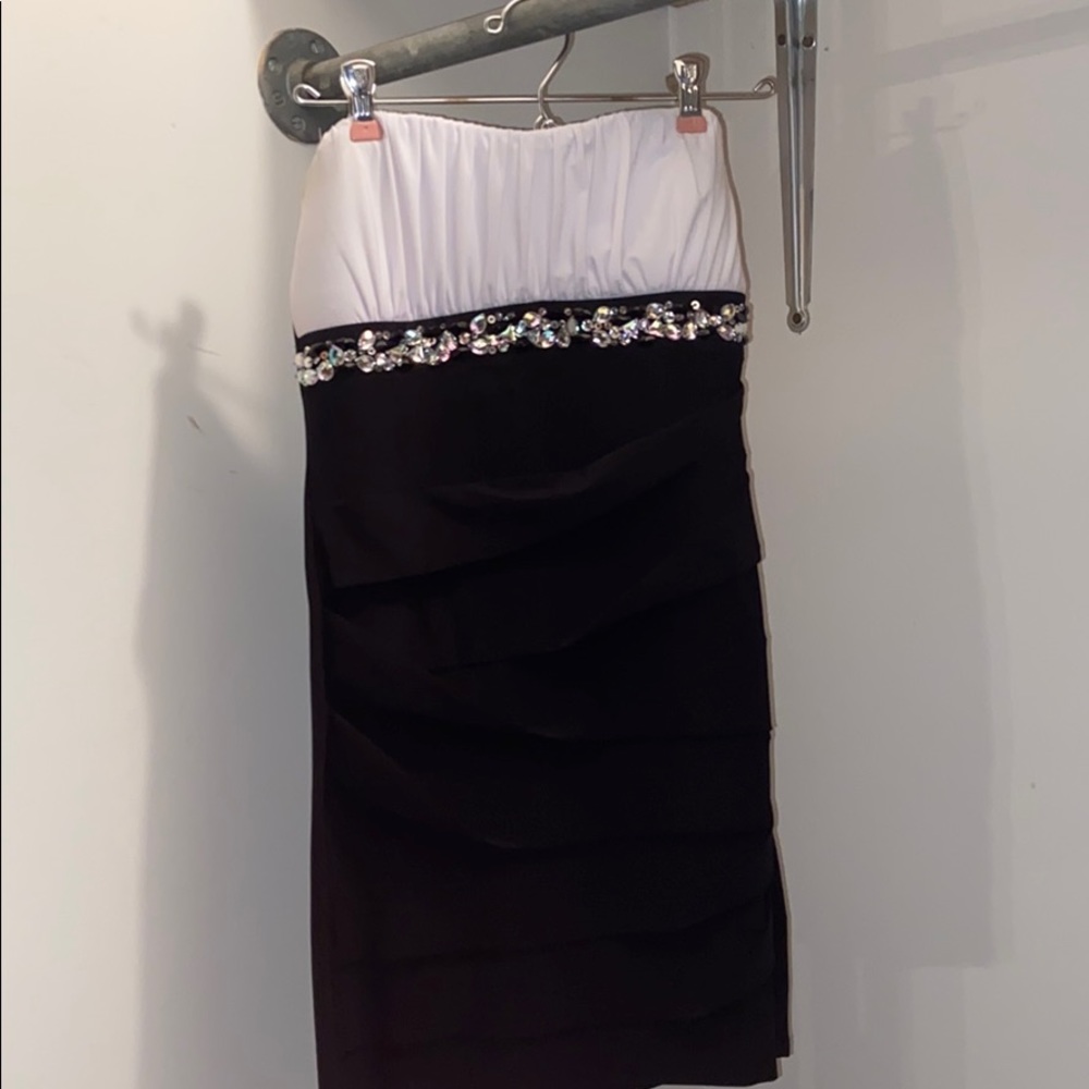 Short Strapless Dress